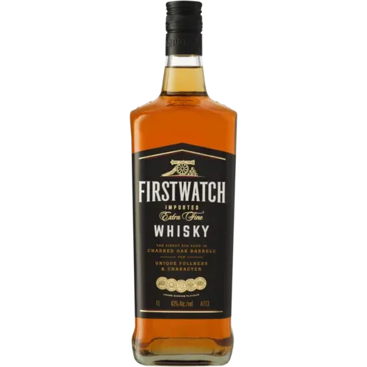 Firstwatch Extra Fine Whisky Bottle 1L