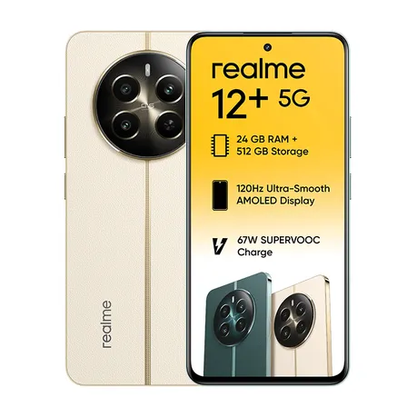 Realme 12 Plus 5G Dual Sim 512GB - Beige