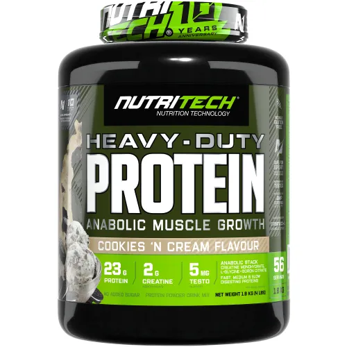 Heavy Duty Protein Cookies & Cream Gelato 1.8kg