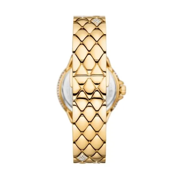 Michael Kors Camille Three-Hand Gold-Tone Stainless Steel Watch - MK4801