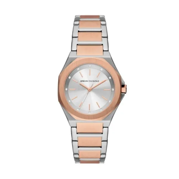 Armani Exchange Women's Three-Hand, Stainless Steel Watch - AX4607