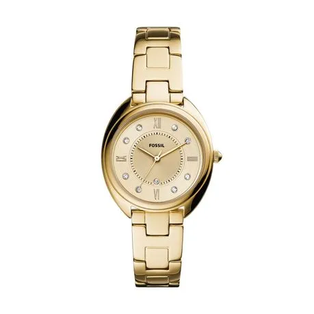 Fossil Women Gabby Gold Stainless Steel Watch-ES5071