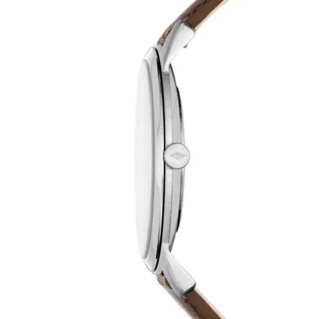 Fossil The Minimalist Brown Leather Watch - FS5439