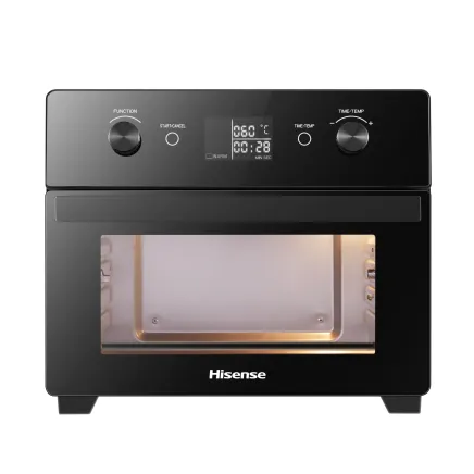 Hisense Digital Air Fryer Oven, 20 Liter Capacity, Black