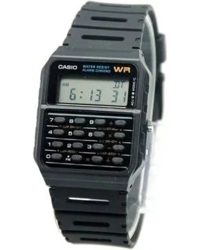 Casio Digital Databank Calculator Wrist Watch (Black)