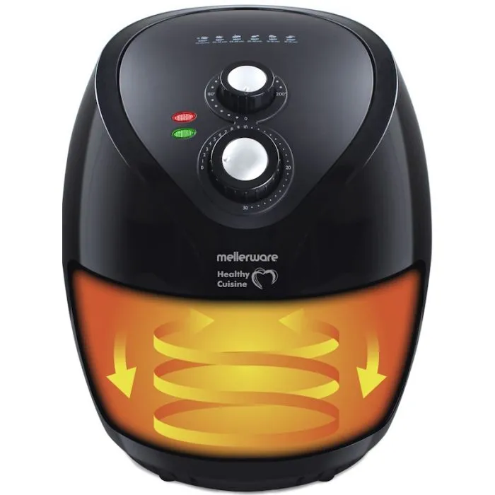 Mellerware Vitaity Manual Operation Air Fryer - 1400W, 3.2L