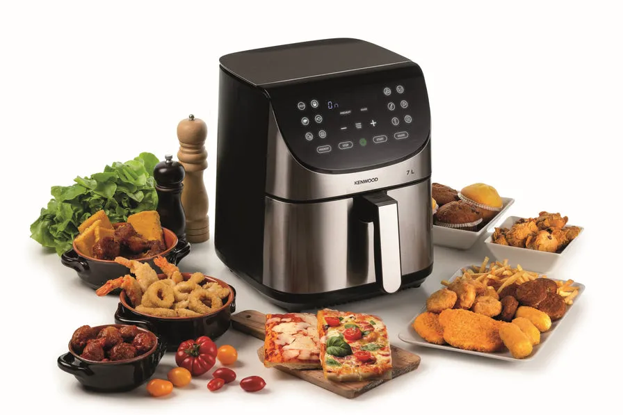 Kenwood 7L Air Fryer Silver HFP80.000SS