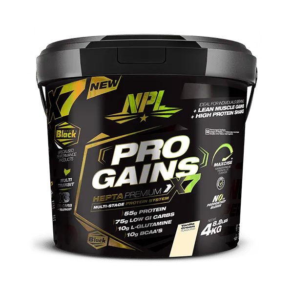 NPL Pro Gains Vanilla Cream, 4kg