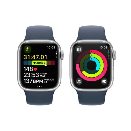 Apple Watch Series 9 GPS Aluminium Case with Sport Band (41mm) - M/L