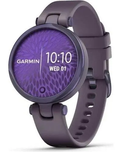 Garmin Lily Sport Smart Watch (Midnight Orchid/Deep Orchid)