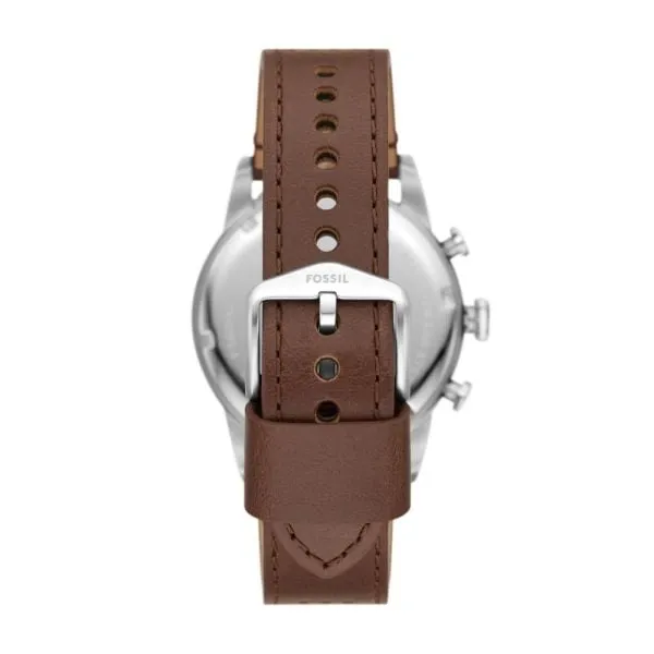 Fossil Sport Tourer Chronograph Brown LiteHide™ Leather Watch - FS6042