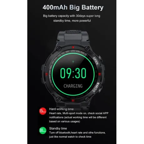 Apex Military Grade Military Smart watch ( Green )