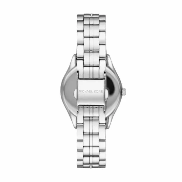 Michael Kors Women's Lauryn Silver Round Stainless Steel Watch - MK3900