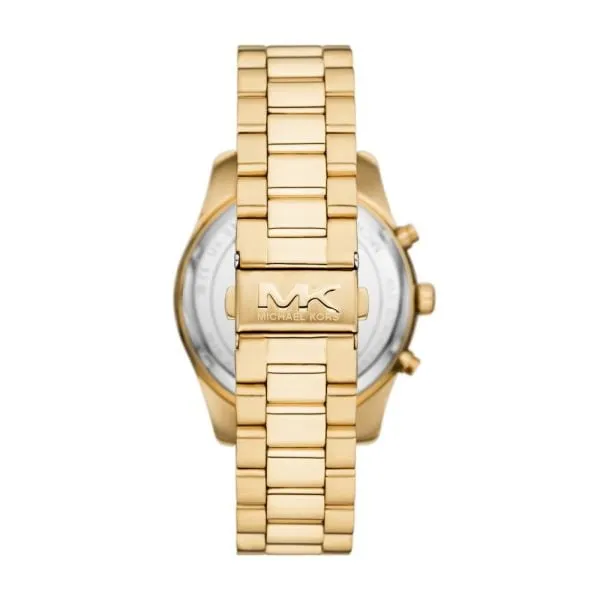 Michael Kors Lexington Chronograph Gold-Tone Stainless Steel Watch - MK9153