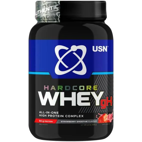 USN Hardcore Whey 908g Strw 908, G