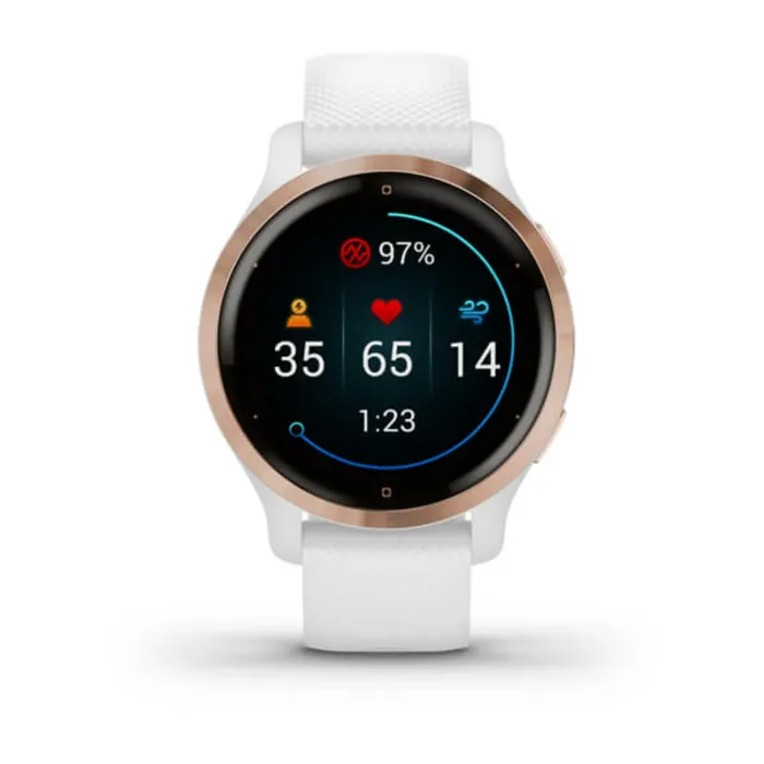 Garmin Venu 2S Rose Gold with White