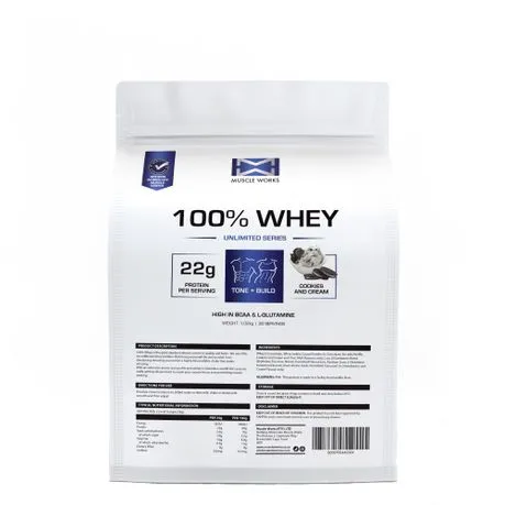 100% Whey 1kg - Cookies & Cream