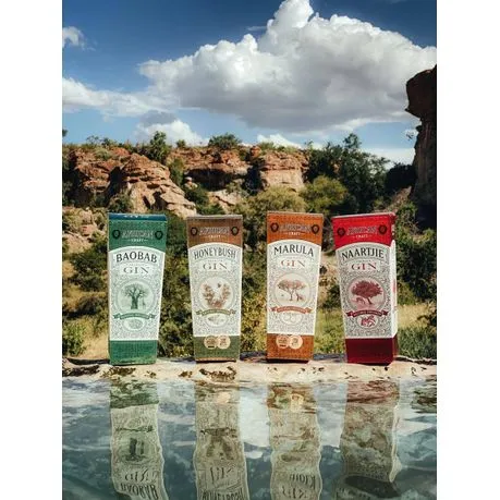 African Craft Gin - Naartjie Infused Premium Gin