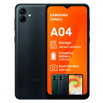 Samsung Galaxy A04 Dual Sim Black