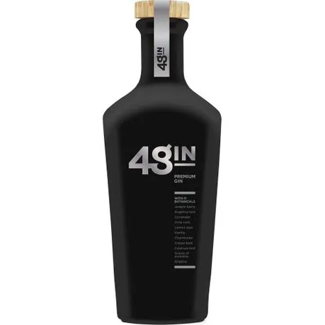 48 Gin - Platinum Black - 750ml