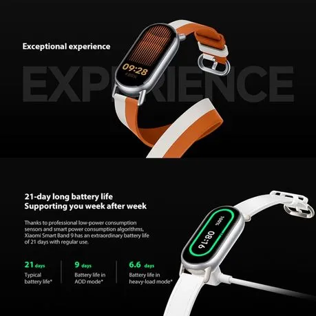 Xiaomi Smart Band 9 - Glacier Silver