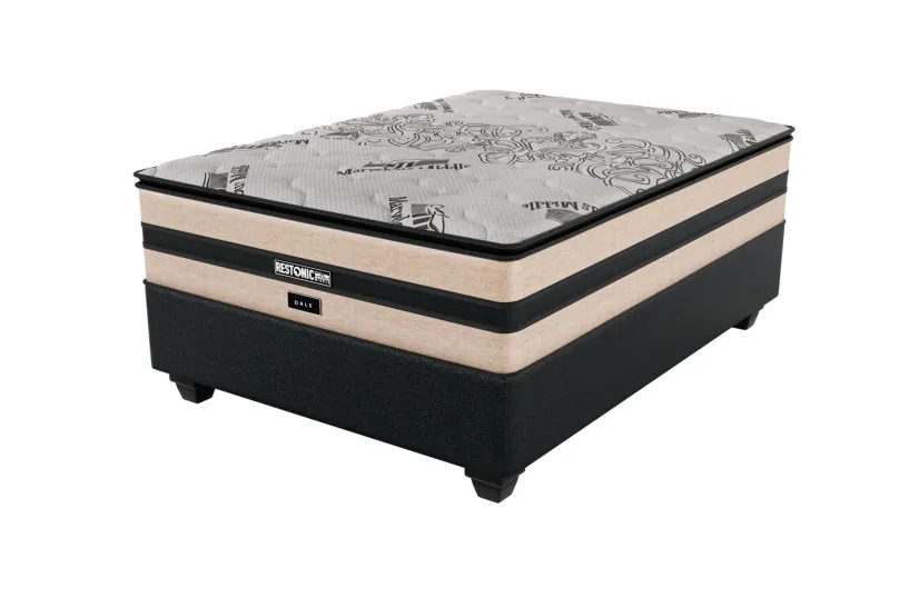 Restonic Dale 137cm (Double) Medium Base Set Standard Length