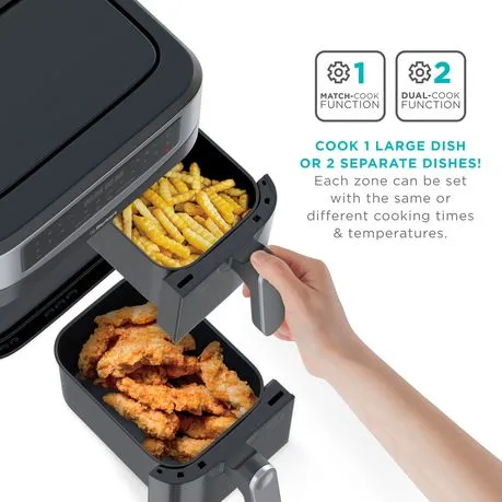 Berkart 9L Digital Dual Air Fryer - BK9LDAF1