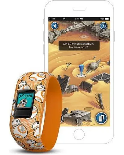 Garmin Vivofit Jr. 2 Kids GPS Fitness Tracker - Star Wars BB-8 (Stretchy)