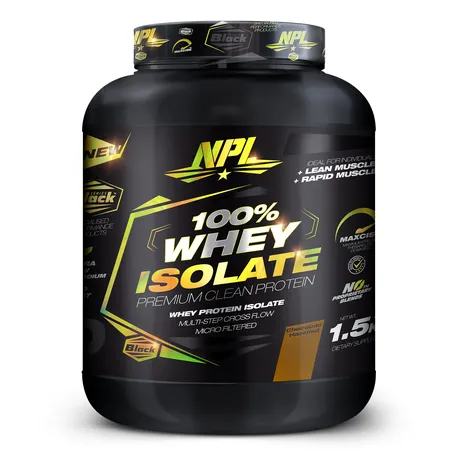 NPL 100% Whey Protein Isolate Choc Nut - 1.5kg