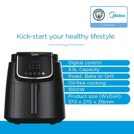 Midea 3.5L Digital Air Fryer