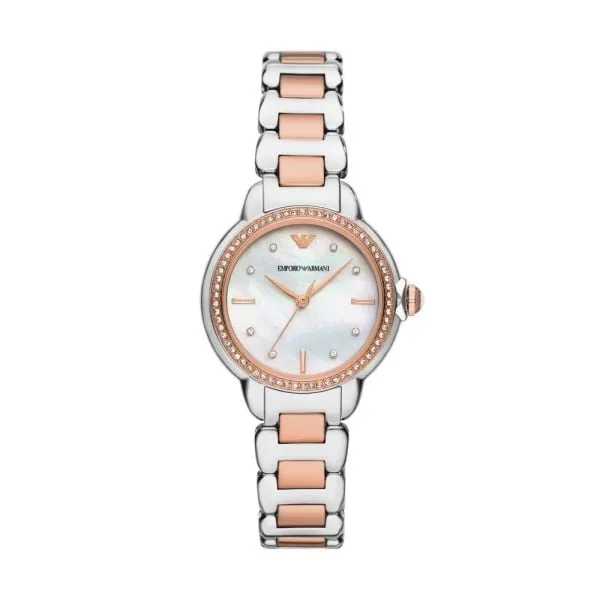 Emporio Armani Women's Three-Hand, Stainless Steel Watch - AR11569