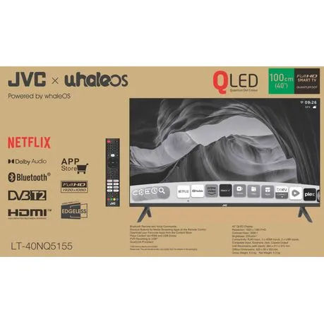 JVC 40" LT40NQ5155 QLED Smart TV