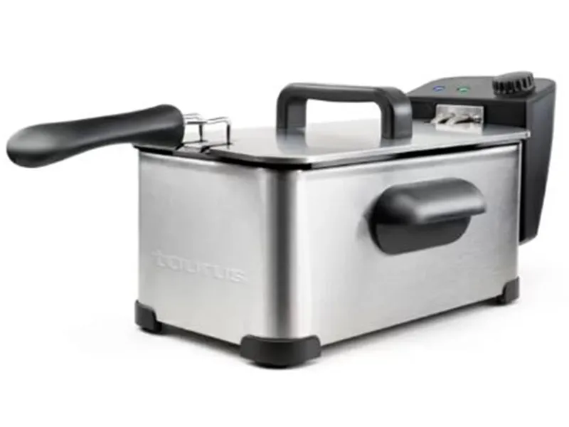 Mellerware Deep Fryer Stainless Steel 3L 2000W (27103C)