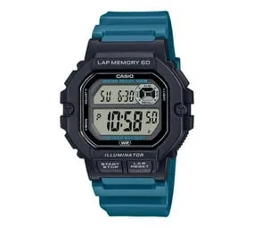 Casio Digital Lap Time Blue Rsn