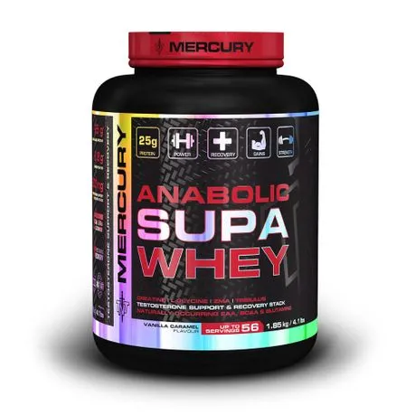 TNT Mercury Anabolic Supa Whey - Vanilla Caramel - 1.85kg