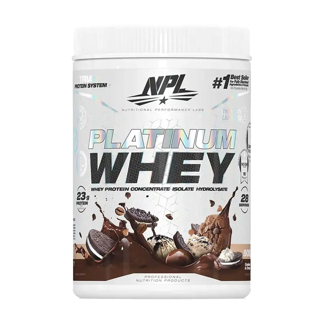 NPL Platinum Whey Cookies & Cream, 908g