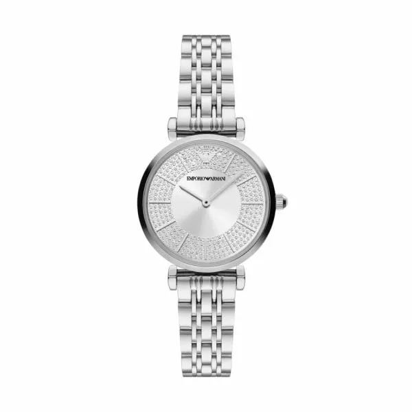 Emporio Armani Two-Hand Stainless Steel Watch - AR11445