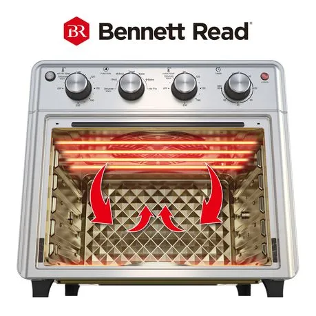 Bennett Read 30L Air Fryer Oven - Stainless Steel