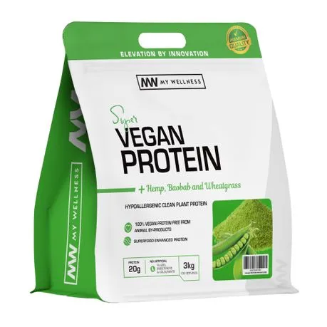 My Wellness Vegan Protein Powder 3kg - Unflavoured