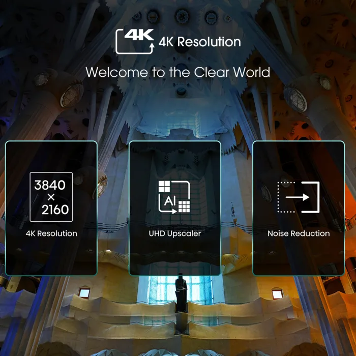 Hisense 55" A6G UHD Smart TV with HDR & Bluetooth