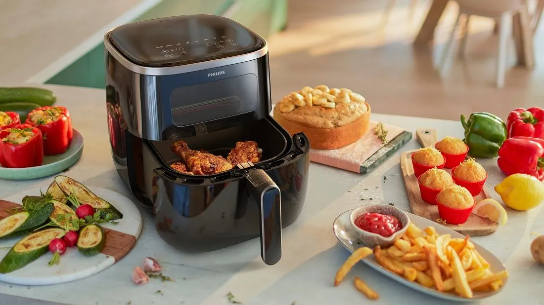 Philips 3000 Series Digital X-Large 13 in 1 Cooking Functions Airfryer, 5.6 Liter Capacity, Black