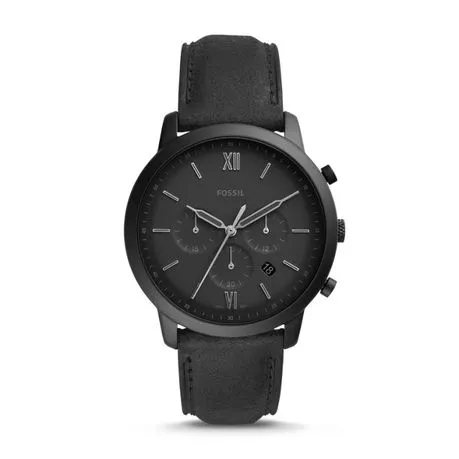 Fossil Neutra Chronograph Black Leather watch-FS5503