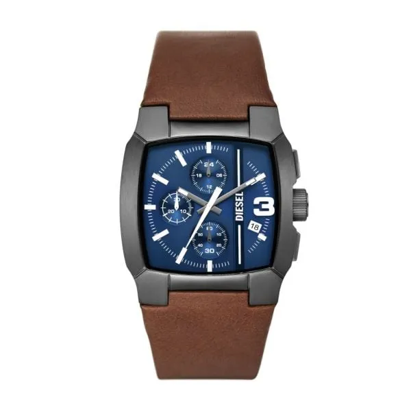 Diesel Men's Cliffhanger Chronograph, Gunmetal Stainless Steel Watch - DZ4641