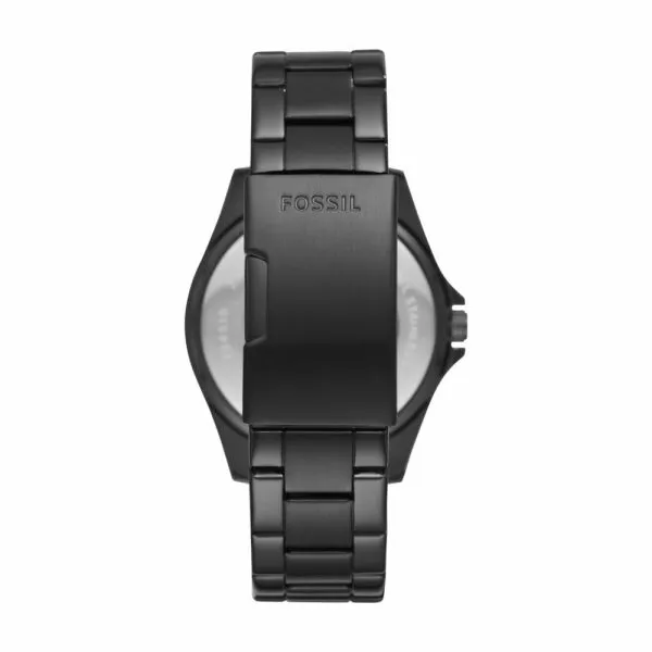 Fossil Women's Riley Black Round Stainless Steel Watch - ES4519