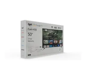 QVWI Cast-H50" 4K Google TV