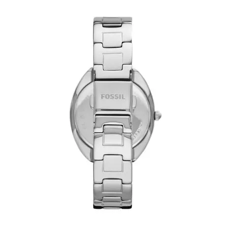 Fossil Women Gabby Silver Stainless Steel Watch-ES5069