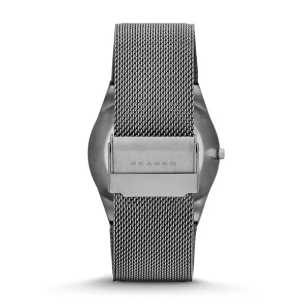 Skagen Men's Melbye Gray Round Stainless Steel Mesh Watch - SKW6078