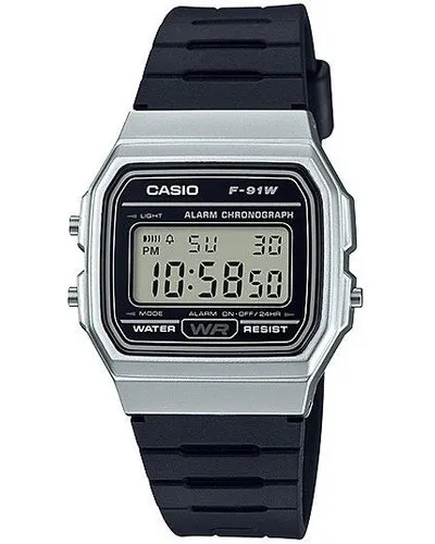 Casio Retro Digital Wrist Watch (Black | Silver)