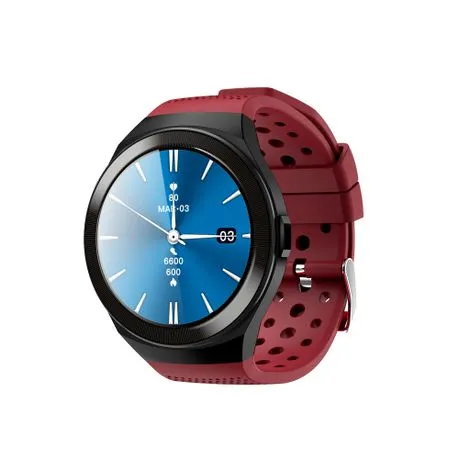 Astrum Wireless Bluetooth IP68 Sports Full Round Metal Smart Watch - SN90