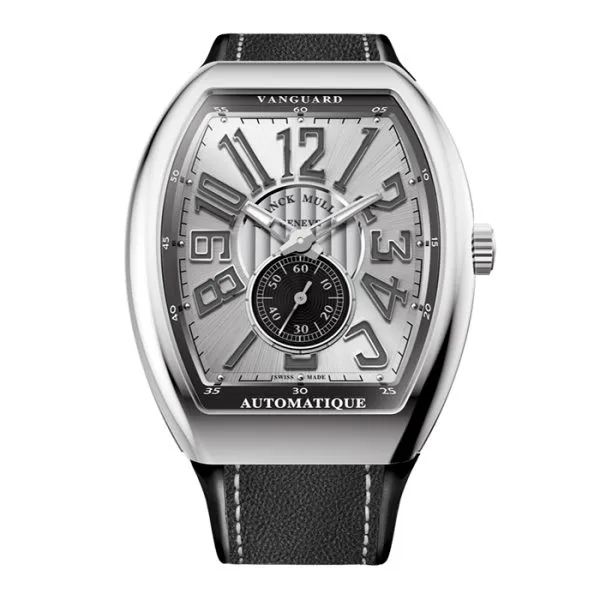 Franck Muller Vanguard 41 Vintage Grey Dial Stainless Steel Watch